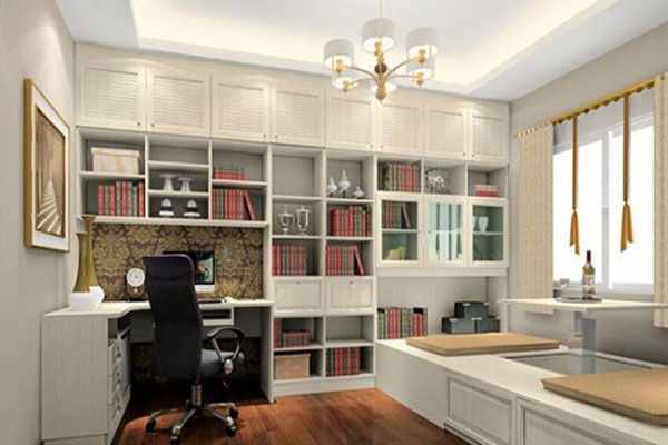 廈門家具廠的書桌書柜組合