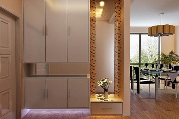 底部留空的鞋柜 底部留空的鞋柜