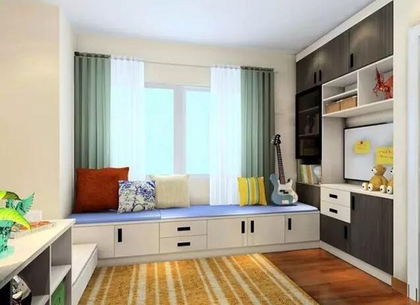 全屋定制之飄窗柜系列篇 這5款樣式總有一款適合你